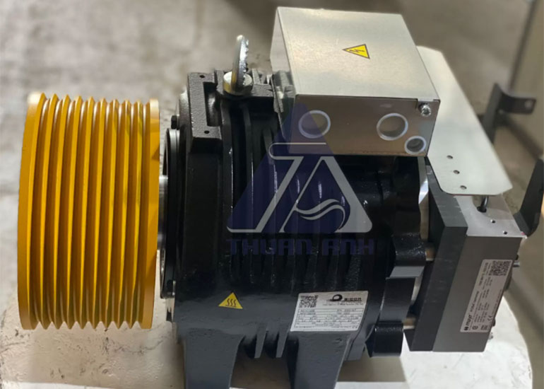 Máy kéo thang máy gia đình Sicor SG10 320kg không hộp số